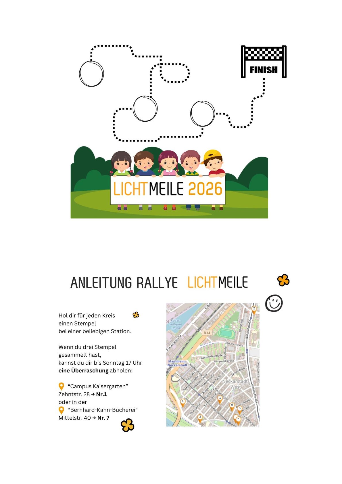 LICHTMEILE 2026 | Kinder-Rallye